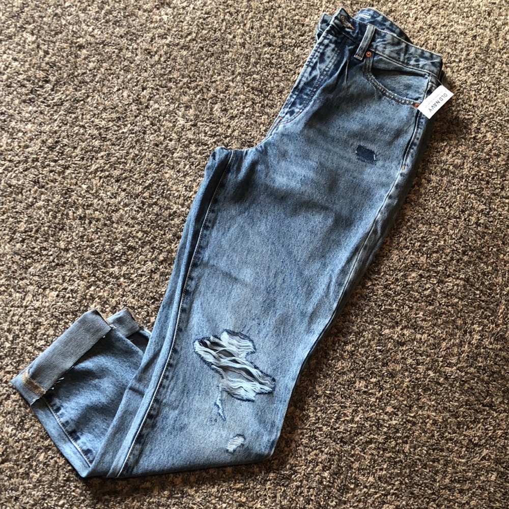 Old Navy Extra High Rise OG Straight Jeans